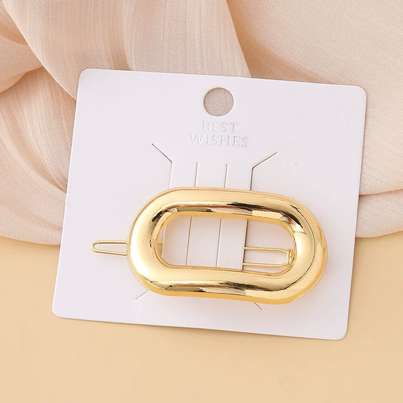 Wholesale Women's Alloy Geometric Electroplated Golden Frog Clip Jewelry