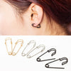 Wholesale Women's Alloy Geometric Electroplated Pin Earrings