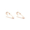Wholesale Women's Alloy Geometric Electroplated Pin Earrings
