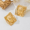 Wholesale Women's Alloy Geometric Electroplated Ring Set