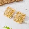 Wholesale Women's Alloy Geometric Electroplated Ring Set