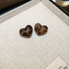 Wholesale Women's Alloy Geometric Maillard Style Earrings With Silver Needle And Electroplating