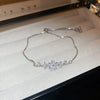 Wholesale Women's Alloy Geometric Microinlay Bracelet