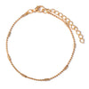 Wholesale Women's Alloy Geometric Multilayer Chain Anklet Foot Accessories