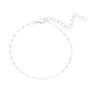 Wholesale Women's Alloy Geometric Multilayer Chain Anklet Foot Accessories