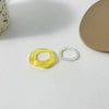 Wholesale Women's Alloy Geometric Multipiece Ring Set With Electroplating Design