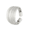 Wholesale Women's Alloy Geometric Open Ring With Electroplating Light Luxury Multilayer Design