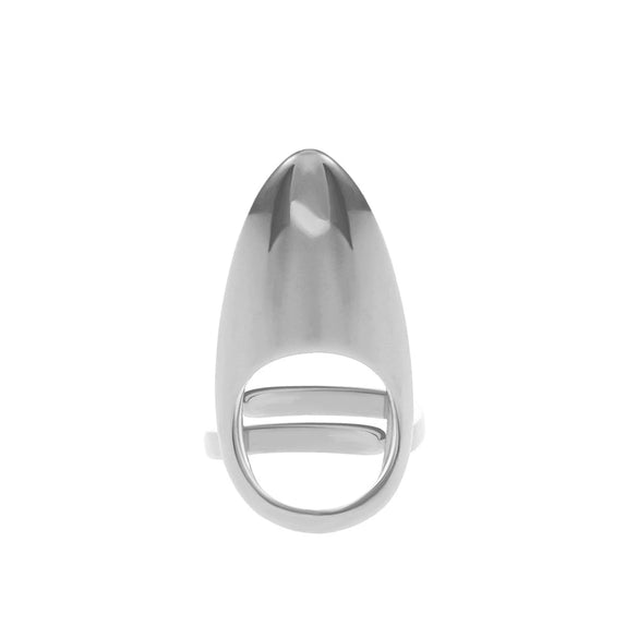Wholesale Women's Alloy Geometric Pointed Nail Ring Set Jewelry With Electroplating And Ins Style