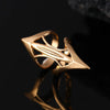 Wholesale Women's Alloy Geometric Pointed Nail Ring Set Jewelry With Electroplating And Ins Style