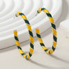 Wholesale Women's Alloy Geometric Spiral U Shape Minimalist Environmentally Friendly Earrings