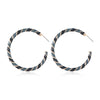 Wholesale Women's Alloy Geometric Spiral U Shape Minimalist Environmentally Friendly Earrings