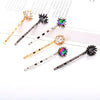 Wholesale Women's Alloy Geometric Square Round Clip Hair Accessories With Electroplating Process