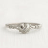 Wholesale Women's Alloy Gold Ring With Flower Pattern Electroplated Simple And Fashionable Creative Classic