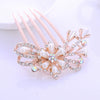 Wholesale Women's Alloy Hair Accessories With Rhinestone Bow Pearl Plaid Animals Zodiac Electroplated Design