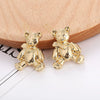 Wholesale Women's Alloy Hair Accessories With Starfish Shell Bear Bow Tie Geometric Patterns And Electroplating