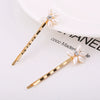 Wholesale Women's Alloy Hair Clip With Starfish Conch Cherry Flower Design Electroplated