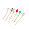 Wholesale Women's Alloy Hairpin Hair Clip Threetooth Crystal Design For Ponytail