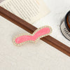 Wholesale Women's Alloy Hairpin Set With Diamonds In Bow Shape Simple And Fashionable