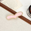 Wholesale Women's Alloy Hairpin Set With Diamonds In Bow Shape Simple And Fashionable
