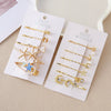 Wholesale Women's Alloy Handmade Lovely Moon Shape Hairpin Hair Accessories