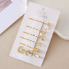 Wholesale Women's Alloy Handmade Lovely Moon Shape Hairpin Hair Accessories