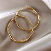 Wholesale Women's Alloy Heart Shape High Sense Electroplated Ring Earrings