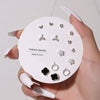 Wholesale Women's Alloy Heartshaped Electroplated Earring Set