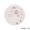 Wholesale Women's Alloy Heartshaped Electroplated Earring Set