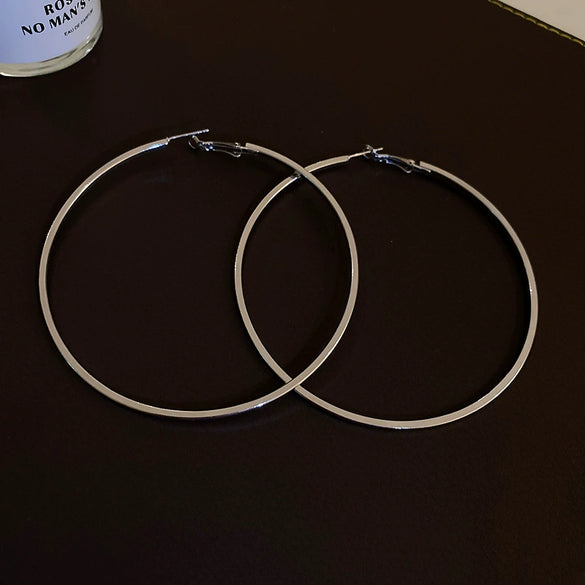 Wholesale Women's Alloy High Sense Geometric Electroplated Earrings