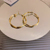 Wholesale Women's Alloy High Sense Geometric Electroplated Earrings