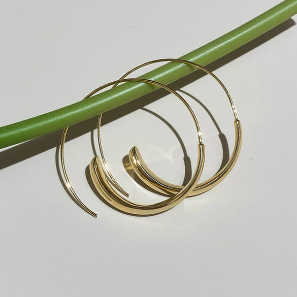 Wholesale Women's Alloy High Sense Geometric Electroplated Earrings