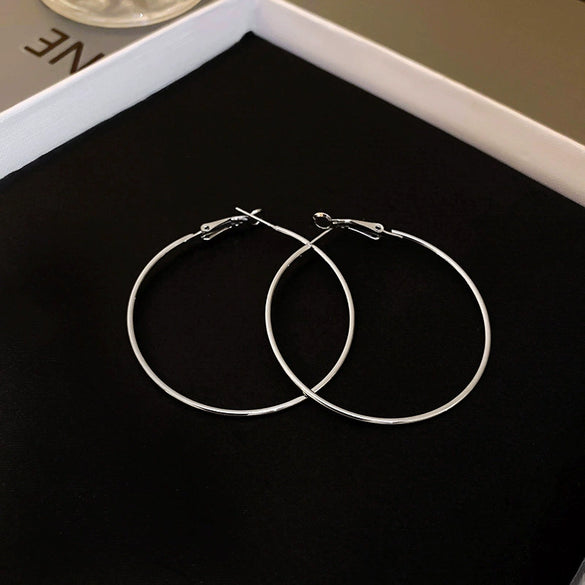 Wholesale Women's Alloy High Sense Geometric Electroplated Earrings