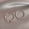 Wholesale Women's Alloy High Sense Geometric Electroplated Earrings