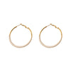 Wholesale Women's Alloy High Sense Geometric Electroplated Earrings