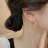 Wholesale Women's Alloy High Sense Geometric Electroplated Earrings