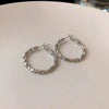 Wholesale Women's Alloy High Sense Geometric Electroplated Earrings