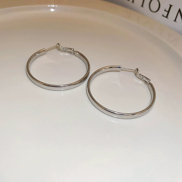 Wholesale Women's Alloy High Sense Geometric Electroplated Earrings