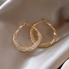 Wholesale Women's Alloy High Sense Geometric Electroplated Earrings