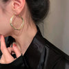 Wholesale Women's Alloy High Sense Geometric Electroplated Earrings
