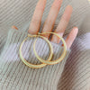 Wholesale Women's Alloy High Sense Geometric Electroplated Earrings