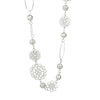 Wholesale Women's Alloy Hollow Metal Flower Waist Chain With Electroplating Treatment