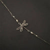 Wholesale Women's Alloy Insect Dragonfly Anklet Fashion Loose Beads Foot Accessories