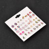 Wholesale Women's Alloy Jewelry Set With Dripping Oil Design And Animal Zodiac Pattern