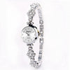 Wholesale Women's Alloy Leisure Round Dial Quartz Bracelet Watch With Printed Logo