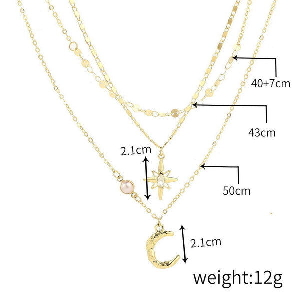 Wholesale Women's Alloy Love Shaped Necklace With Geometric Pattern And Electroplated Treatment Box Chain Style