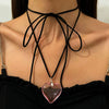 Wholesale Women's Alloy Pearl Necklace With Heart Shape And Electroplating Design