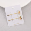 Wholesale Women's Alloy Rhinestone Christmas Tree Hairpin Jewelry Electroplated Exquisite Cute Simple Style