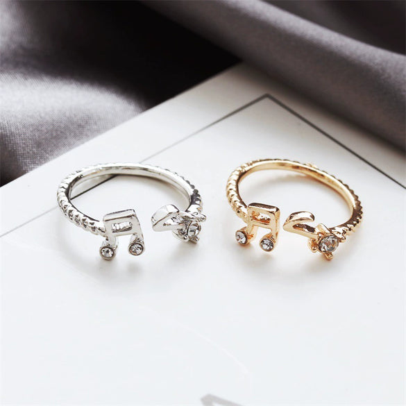 Wholesale Women's Alloy Rhinestone Geometric Ring