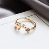 Wholesale Women's Alloy Rhinestone Geometric Ring