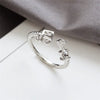 Wholesale Women's Alloy Rhinestone Geometric Ring